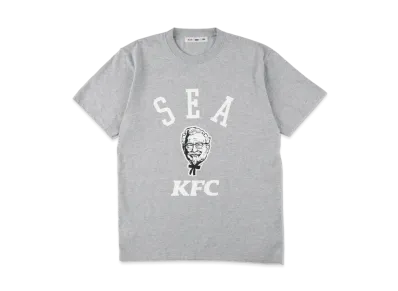 WIND AND SEA x KFC (CLASSIC COLONEL) TEE "Gray"