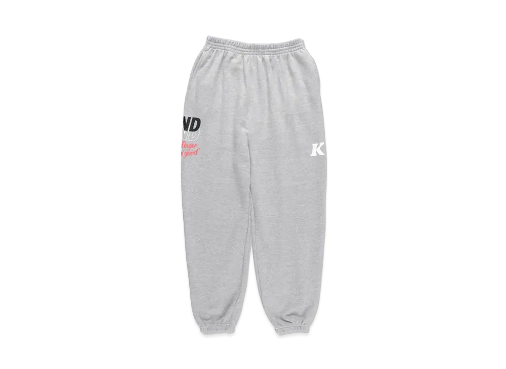 ケンタッキー　ウィンダンシー コラボスエットパンツ　グレー WIND AND SEA x KFC SWEAT PANTS 