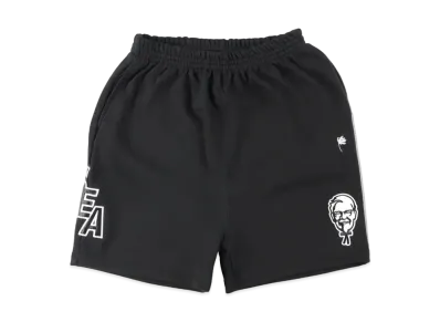 WIND AND SEA x KFC SWEAT SHORTS "Black"