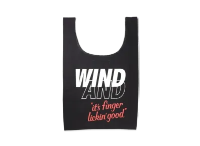 WIND AND SEA x KFC COTTON ECO BAG "Black"