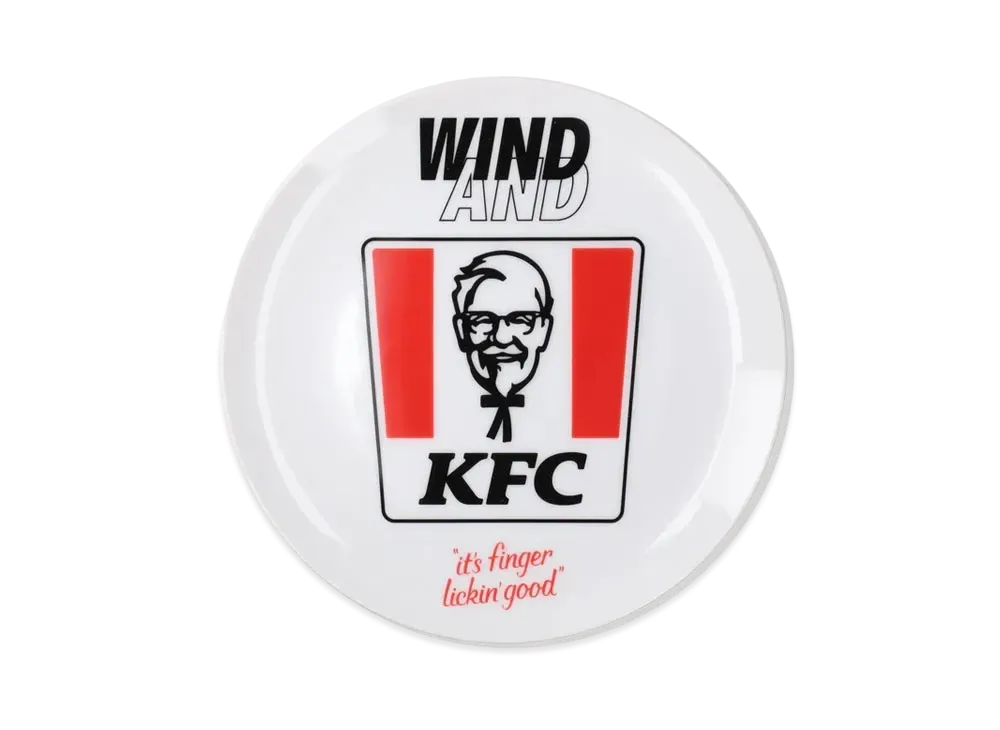 WIND AND SEA x KFC DISH PLATE "White"