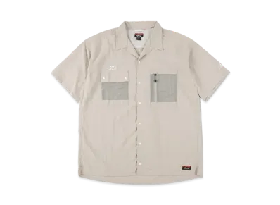 WIND AND SEA x NANGA NYLON TUSSER SHIRT "Ivory"