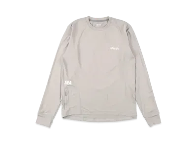 WIND AND SEA x NANGA LONG SLEEVE RASH GUARD "Gray"