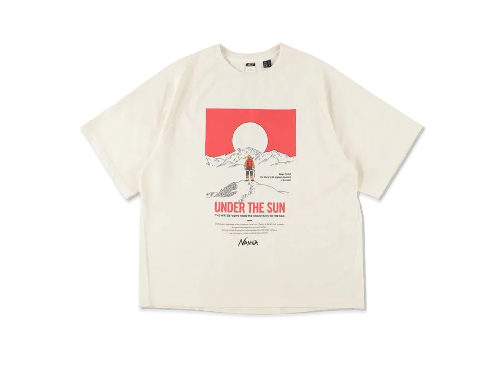 WIND AND SEA x NANGA UNDER THE SUN TEE "White"