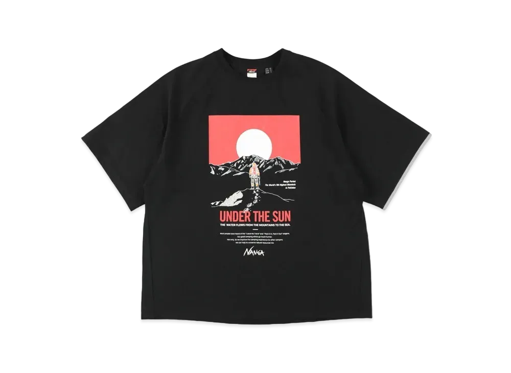 WIND AND SEA x NANGA UNDER THE SUN TEE "Black"