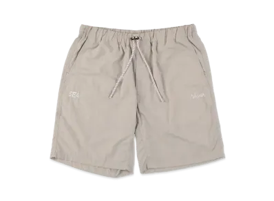 WIND AND SEA x NANGA NYLON TUSSER SHORTS "Ivory"