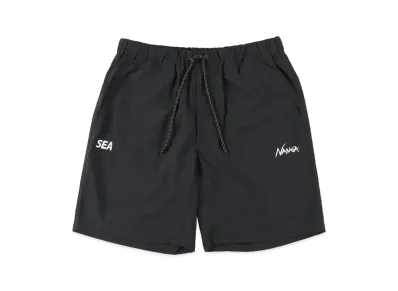 WIND AND SEA x NANGA NYLON TUSSER SHORTS "Black"