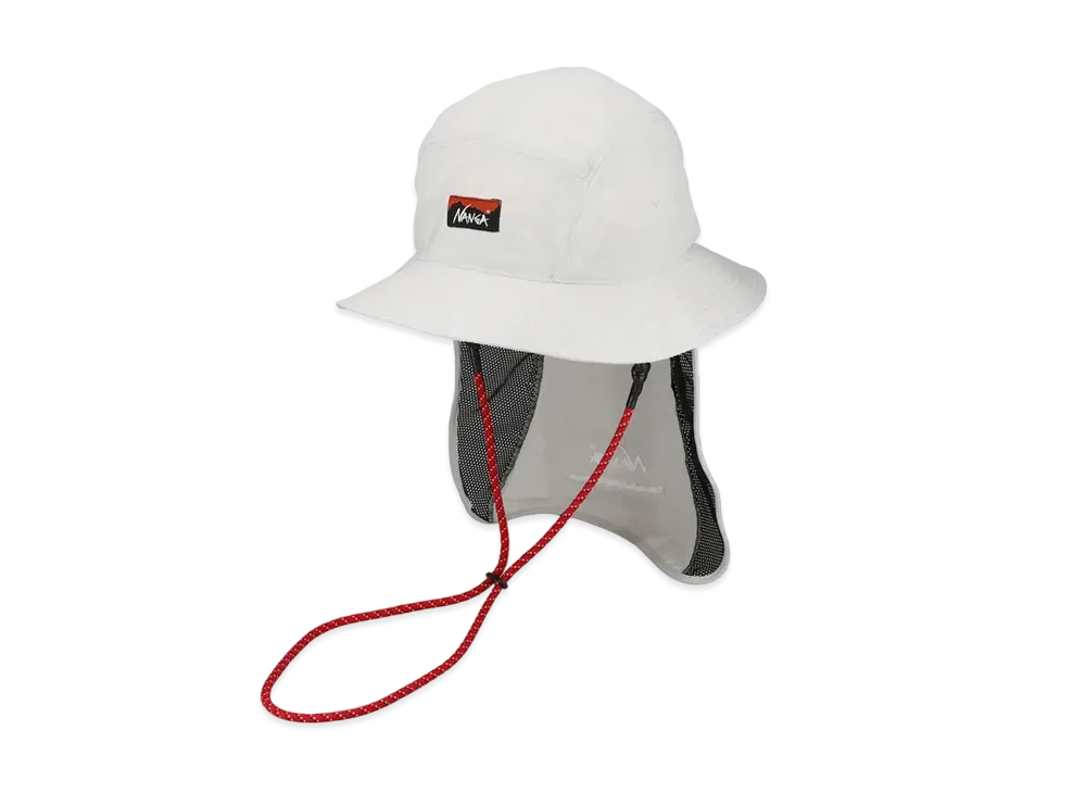 WIND AND SEA x NANGA NYLON TUSSER HAT "Ivory"