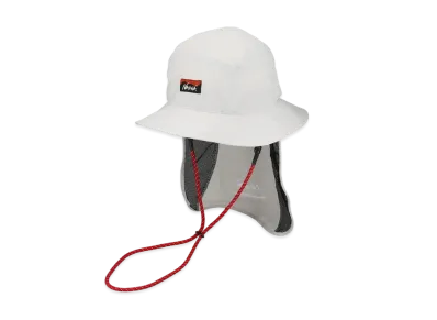 WIND AND SEA x NANGA NYLON TUSSER HAT "Ivory"