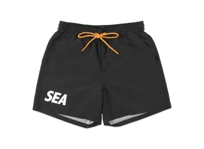 WIND AND SEA x EVERLAST NYLON SHORTS "Black"