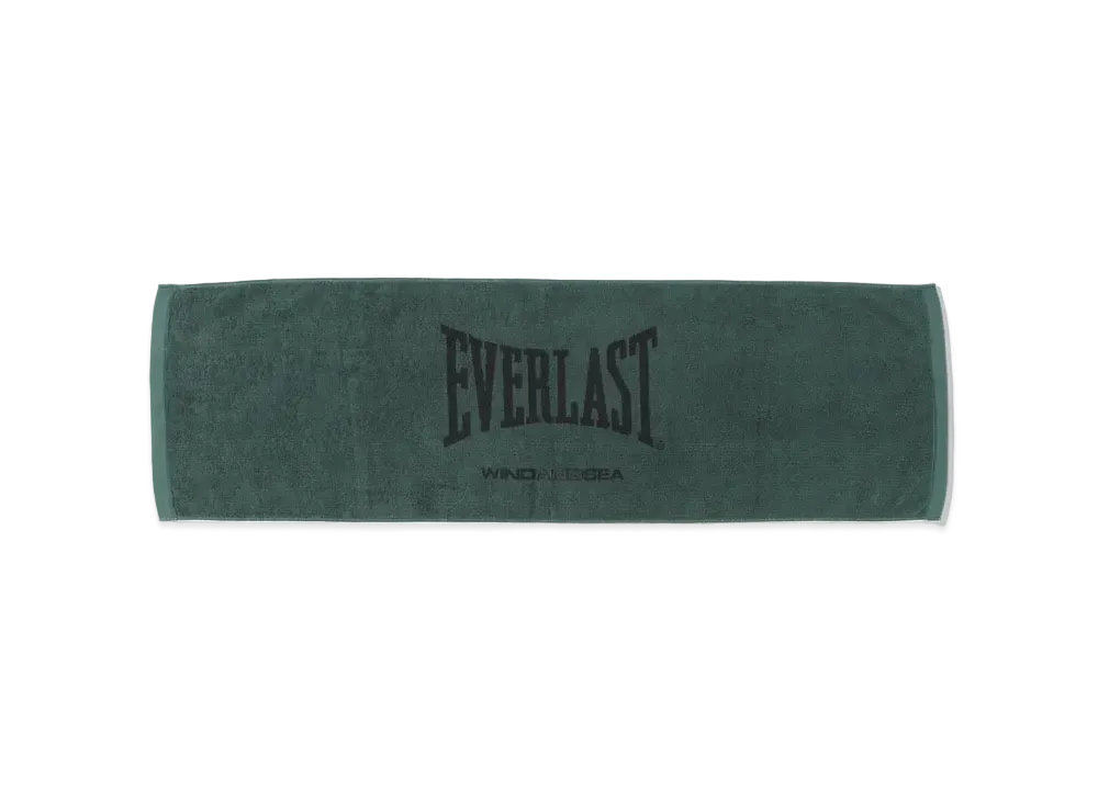 WIND AND SEA x EVERLAST GYM TOWEL "Olive"