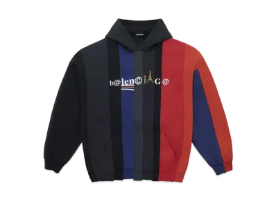 Balenciaga Cut-Up Hoodie "Multi Color"