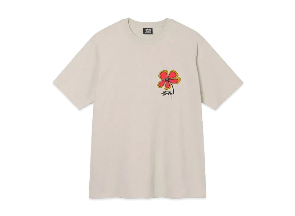 Stussy Flower Tee "Smoke"