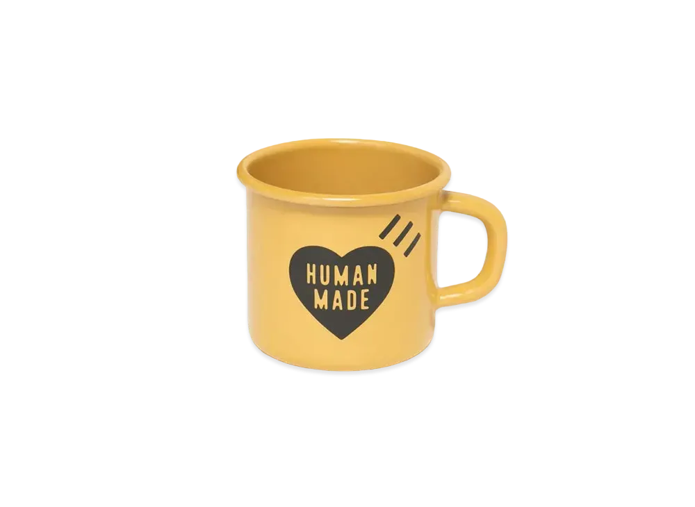 HUMAN MADE ENAMEL MUG "Beige"