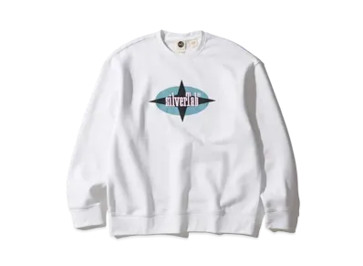 LEVI'S SILVERTAB RELAX FIT GRAPHIC CREW NECK SWEATSHIRT"White"