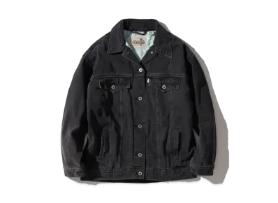 LEVI'S SILVERTAB LOOSE FIT TRACKER JACKET"Black"