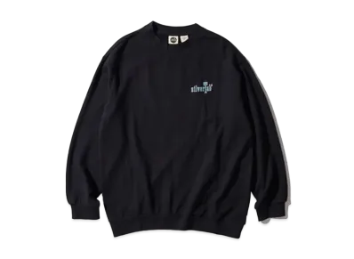 LEVI'S SILVERTAB SLOCHEE FIT GRAPHIC CREW NECK SWEATSHIRT CIRCLE "Black"