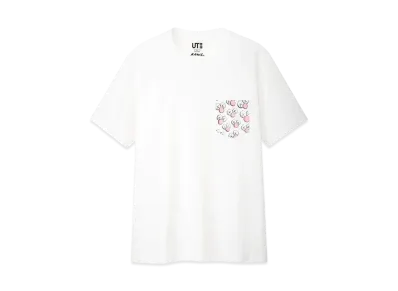 KAWS x Uniqlo BFF Pocket Tee "White"