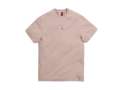 Kith Garment Dyed Paneled Tee "Wood Rose"
