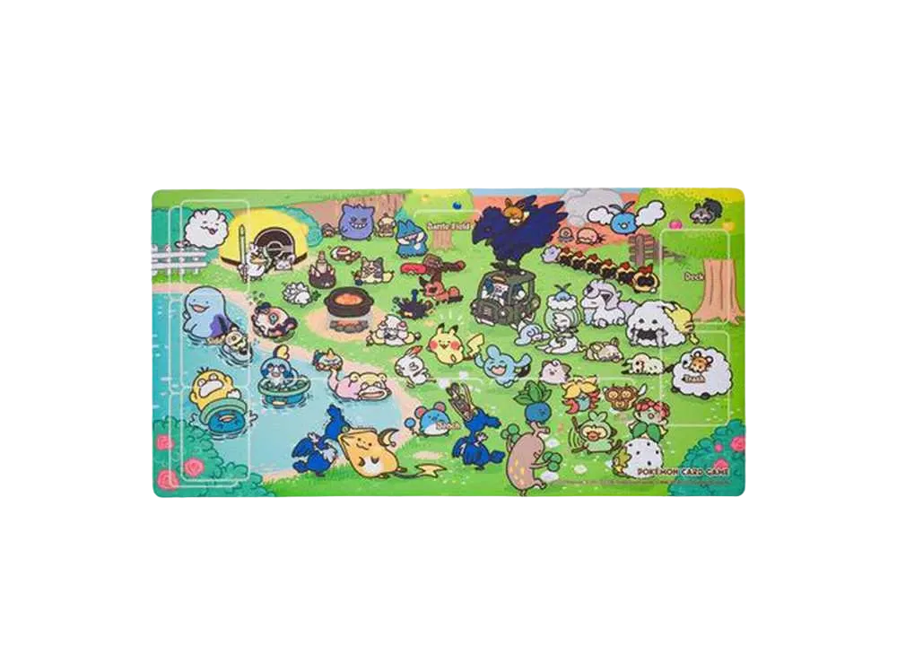 Pokémon Card Game Playing Mat Pokémon Yurutto