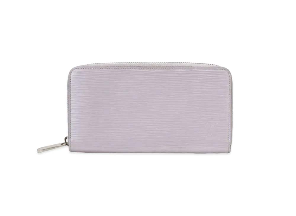 Louis Vuitton Epi Zippy Wallet "Lilas Nacre"