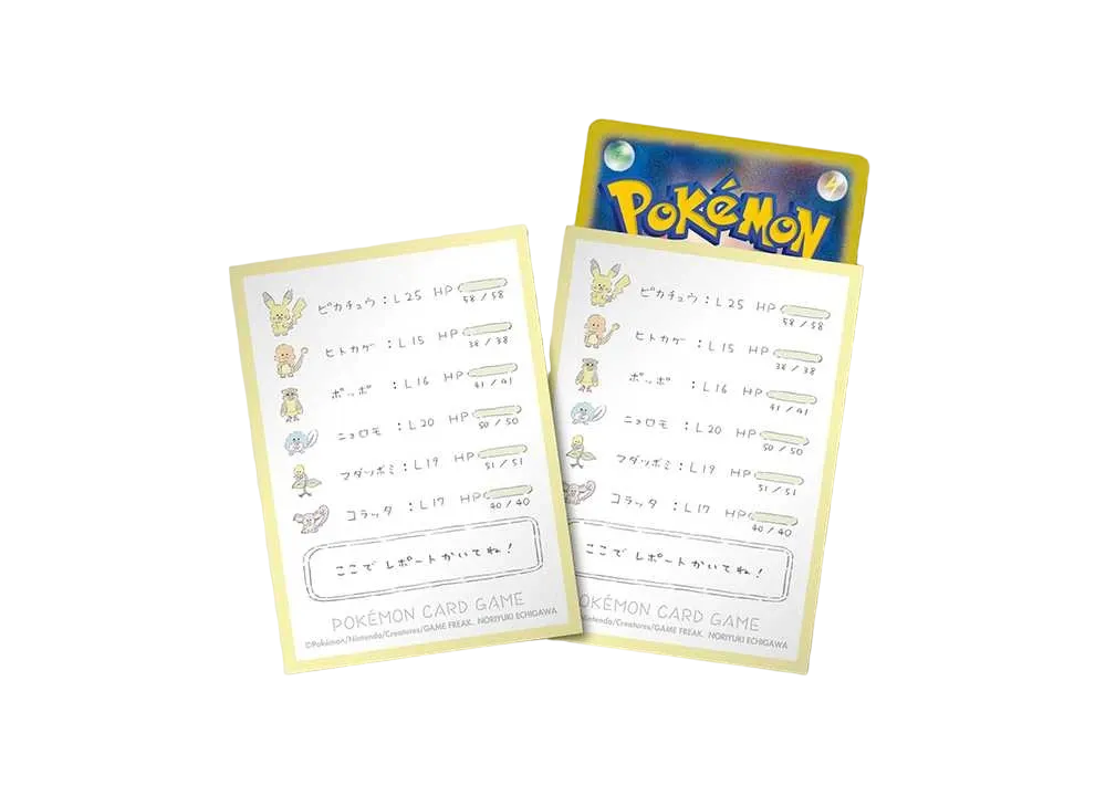 Pokémon Card Game Card Sleeves Report Please write!