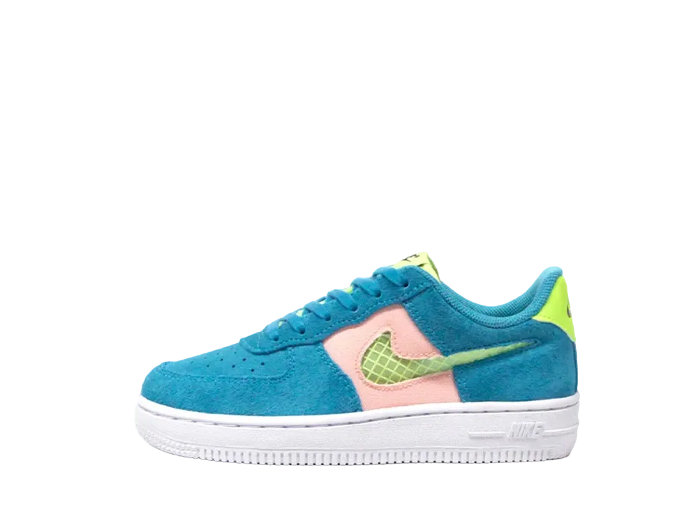 Nike PS Air Force 1 Low LV8 3 "Oracle Aqua/White"
