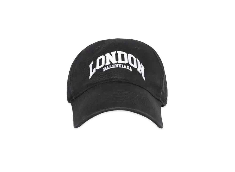 BALENCIAGA London Baseball Cap "Black"