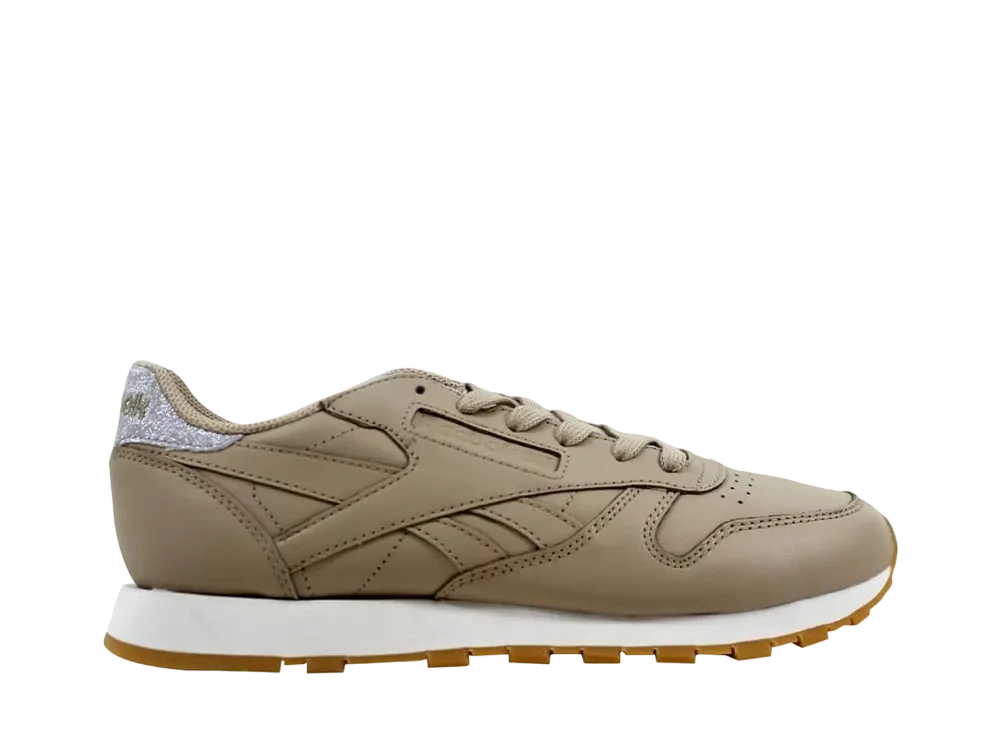 リーボック ウィメンズ クラシックレザー メット ダイアモンド "オートミール/チョーク ガム"