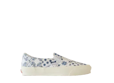 キス × バンズ キッズ クラシック スリッポン "アズレージョ タイル"(キッズ)