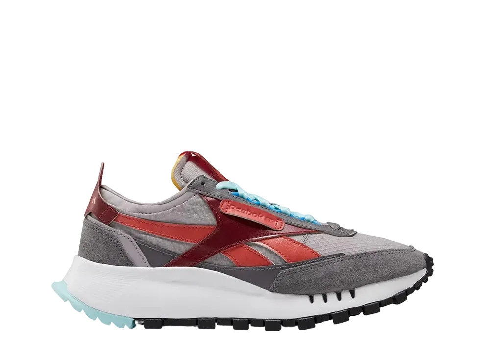 リーボック ウィメンズ クラシックレザー レガシー "シャーク カレッジエイト バーガンディ"