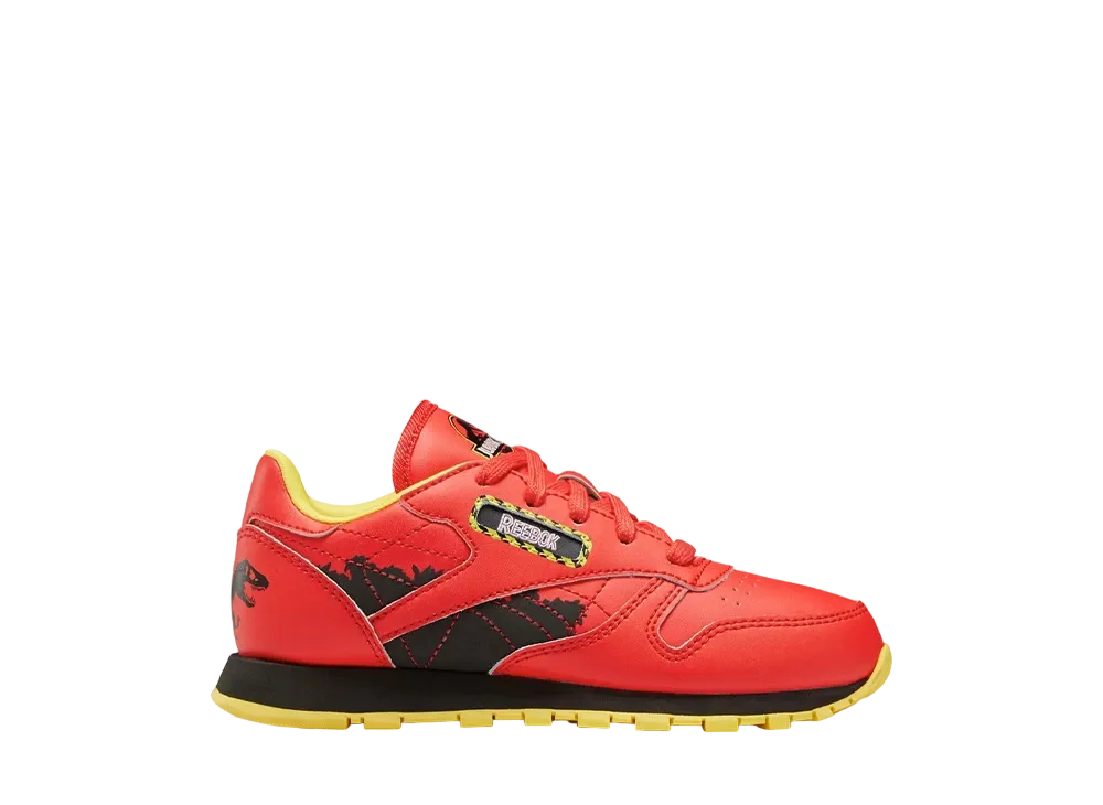 ジェラシック パーク × リーボック PS クラシックレザー "レッド"(キッズ)