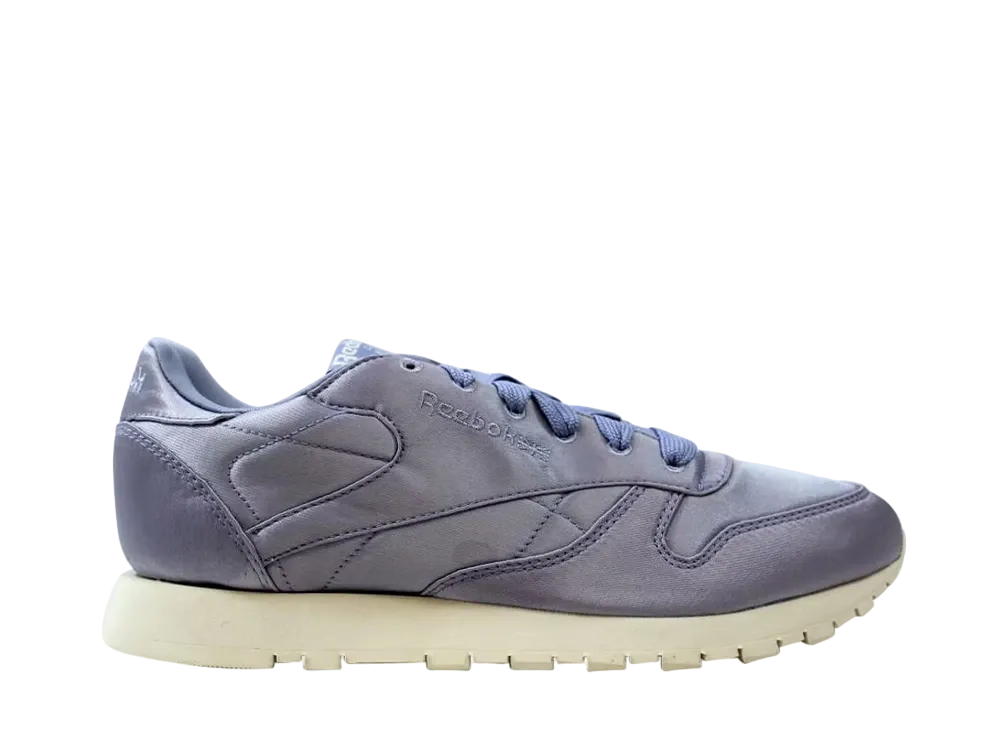 リーボック ウィメンズ クラシックレザー サテン "パープル フォッグ"