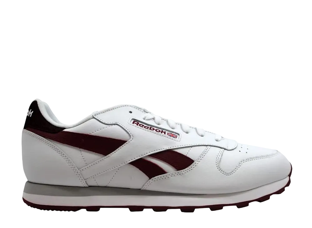 リーボック クラシックレザー ポップ SC "ホワイト/メルロー"