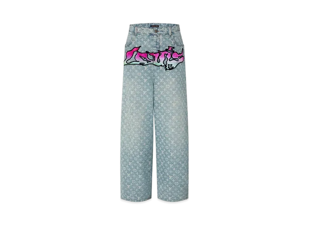 Louis Vuitton Buggy Denim Pants