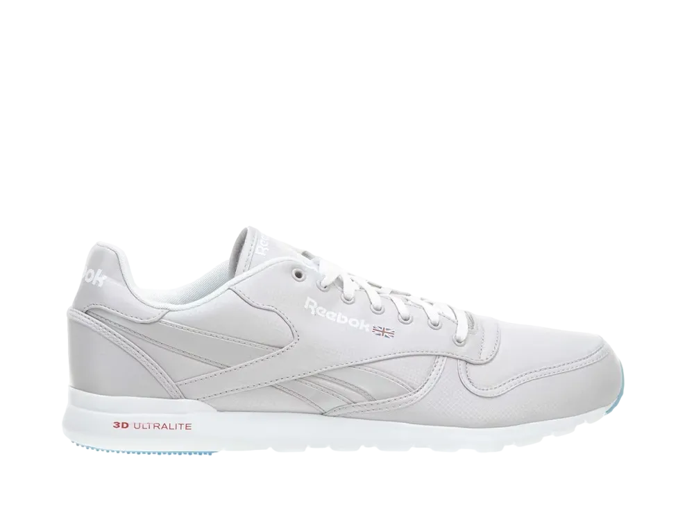 リーボック クラシックレザー クリーン ウルトラライト "スティール/ホワイト"