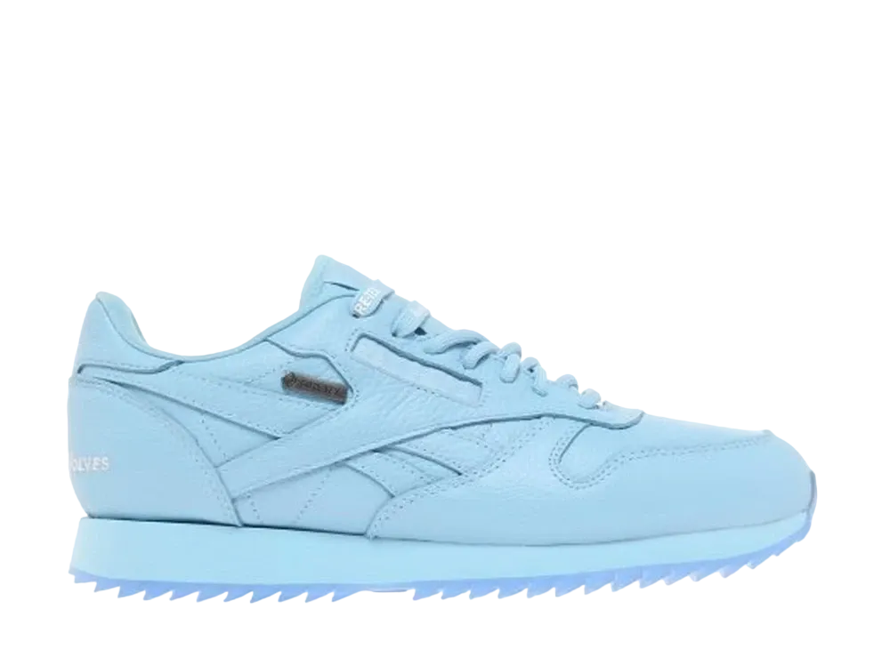 レイズド バイ ウルヴズ × リーボック クラシックレザー リプル "ブルー"