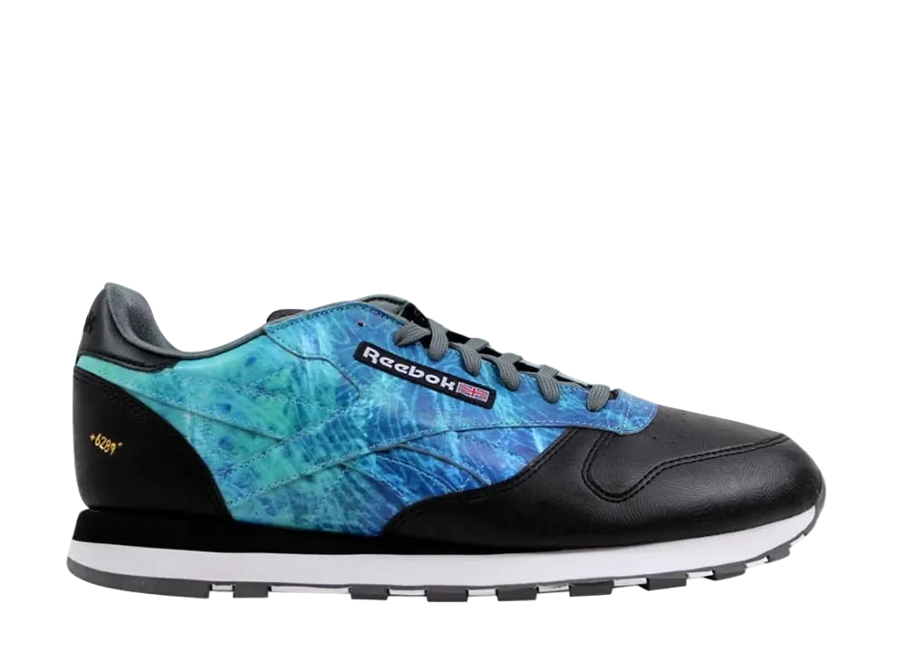 アーティスト フォア ヒューマニティ × リーボック クラシックレザー AFH "ブラック/アロイ ゴールド メタリック ホワイト"