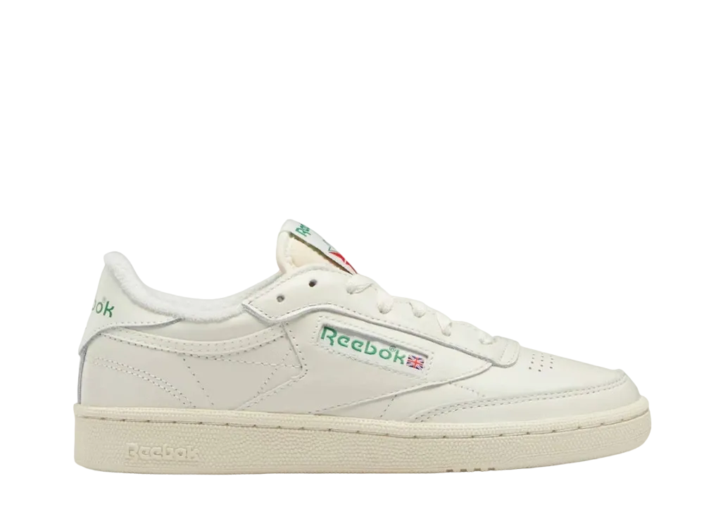 リーボック ウィメンズ クラブC 85 ヴィンテージ "チョーク/グリーン"