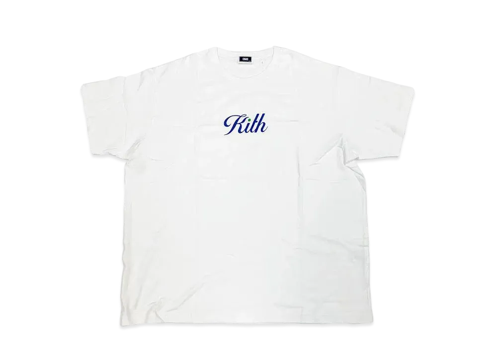 Kith Cursive Tee "White"