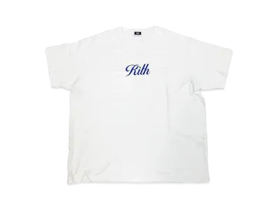 Kith Cursive Tee "White"
