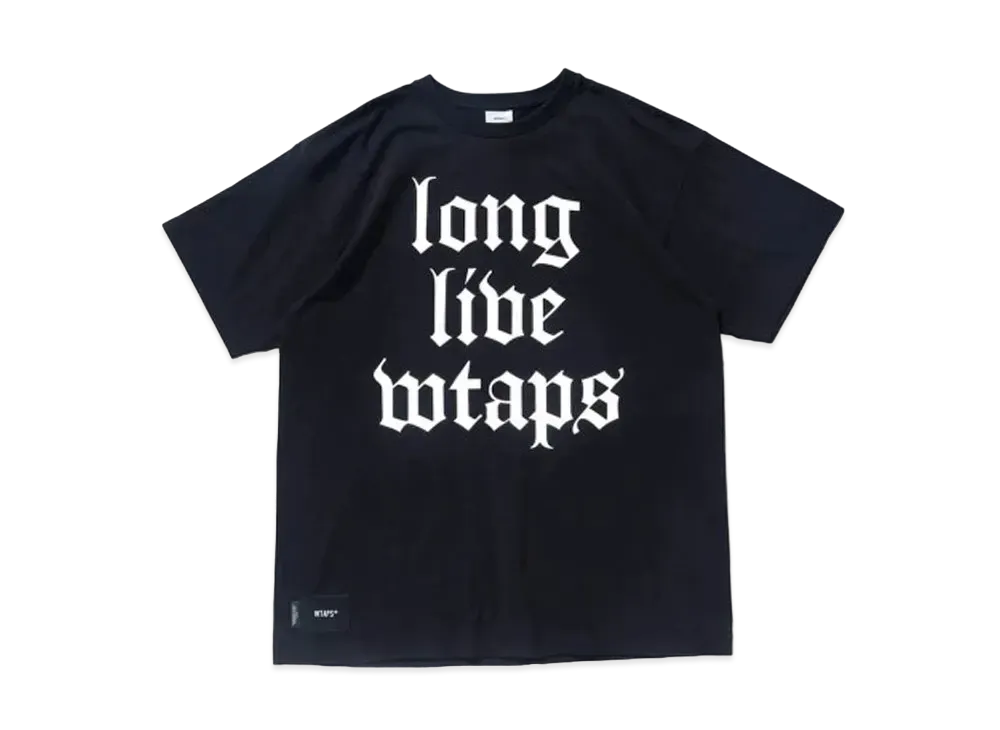 Wtaps LLW / SS / COTTON (221ATDT-STM08S) "Black"