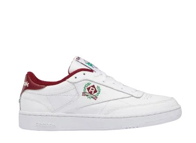 Reebok Club C 85 "Crest White Burgundy"