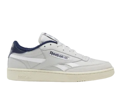 Reebok Club C Revenge "Pure Grey/Vector Navy"