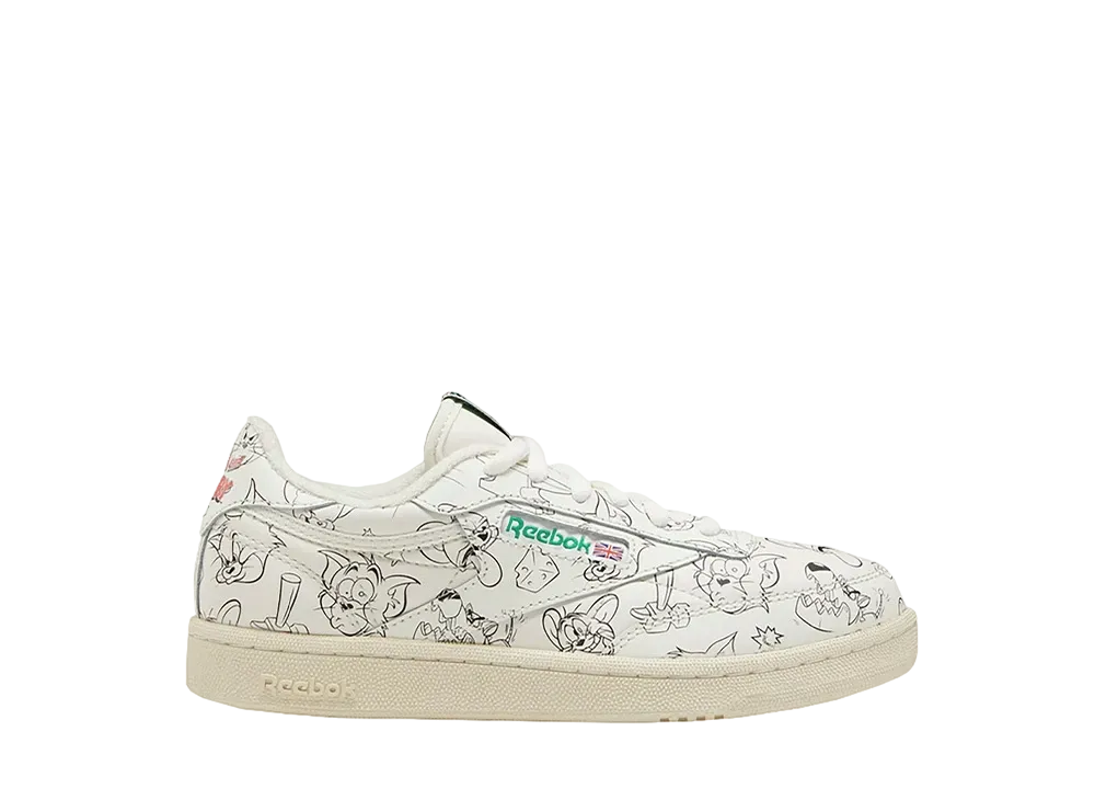 トム & ジェリー × リーボック GS クラブC オールオーバー "チョーク/ペイパー ホワイト"