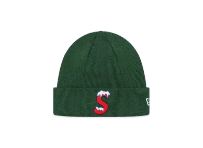Supreme New Era S Logo Beanie "Green" (20FW)