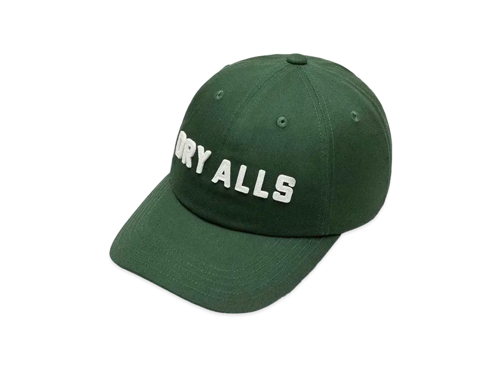 HUMAN MADE DRY ALLS 6PANEL TWILL CAP "Green"
