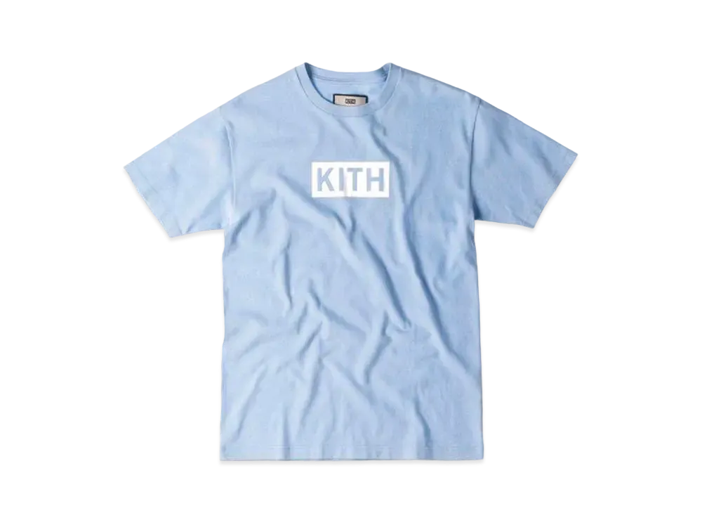 キス クラシック ロゴ Tシャツ "ライト ブルー" 