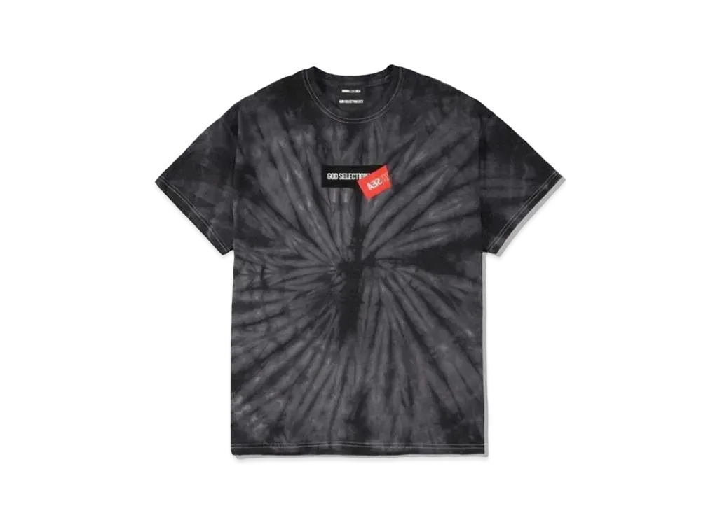 ウィンダンシー x XXX タイ-ダイ Tシャツ "ブラック スパイダー"