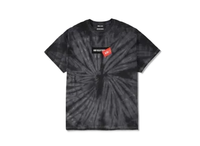WIND AND SEA x XXX TIE-DYE T-shirt "Black Spider "